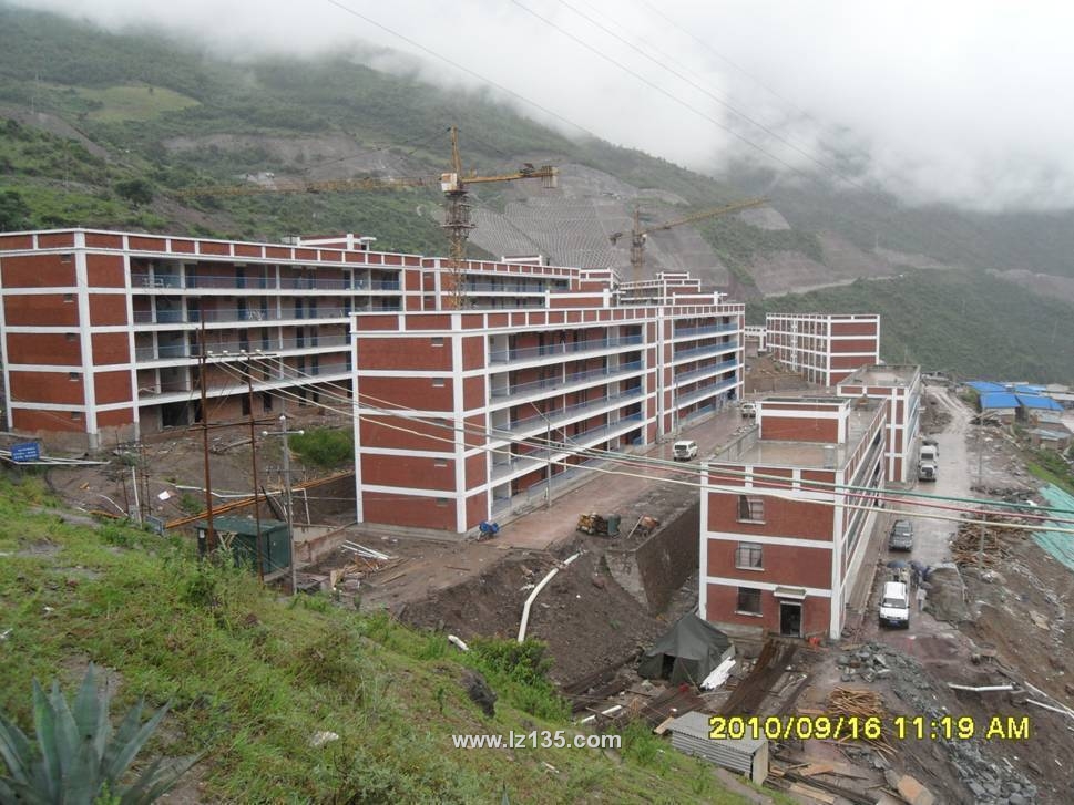 云南黄登水电站1＃、2＃承包商房屋建设工程