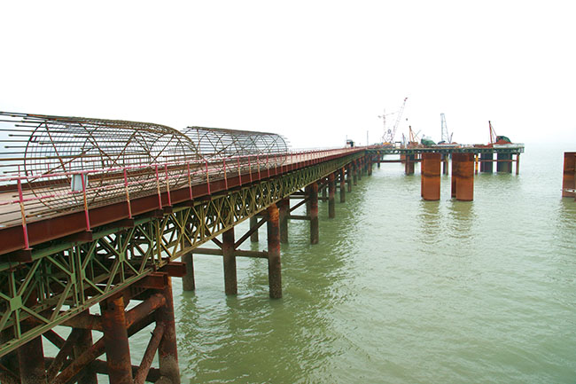 福建泉州跨海大桥桩基工程