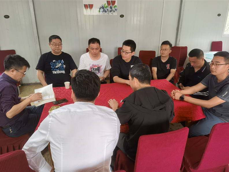 四川省第六地质大队基层党组织开展学习贯彻习近平新时代中国特色社会主义思想主题教育（三）