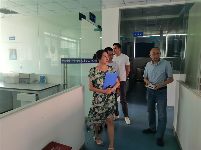 何青云带队到国坤质检开展安全生产检查