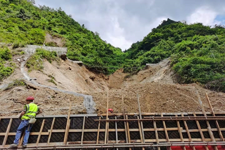古蔺洪灾古高路施工项目